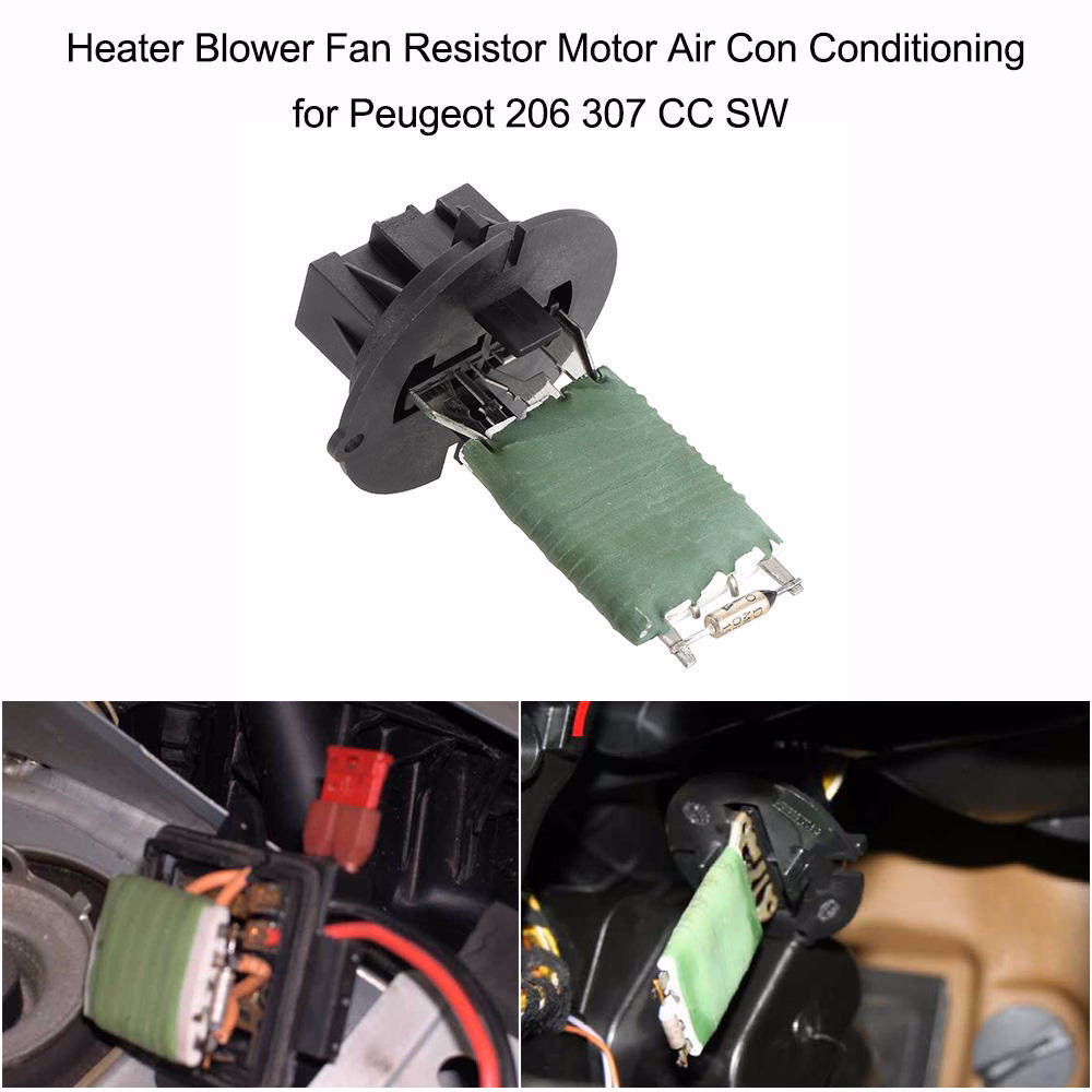 Gdzie jest bezpiecznik dmuchawy w Peugeot 206?