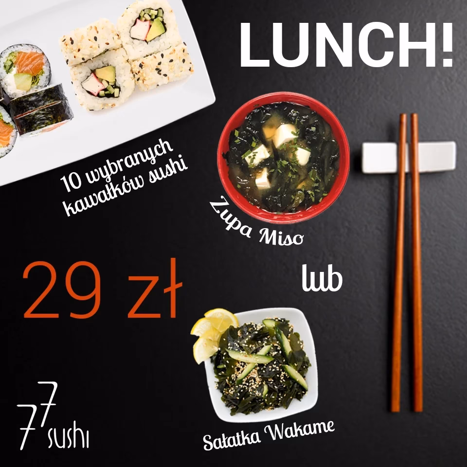 Czy w Sushi 77 jest kod rabatowy?