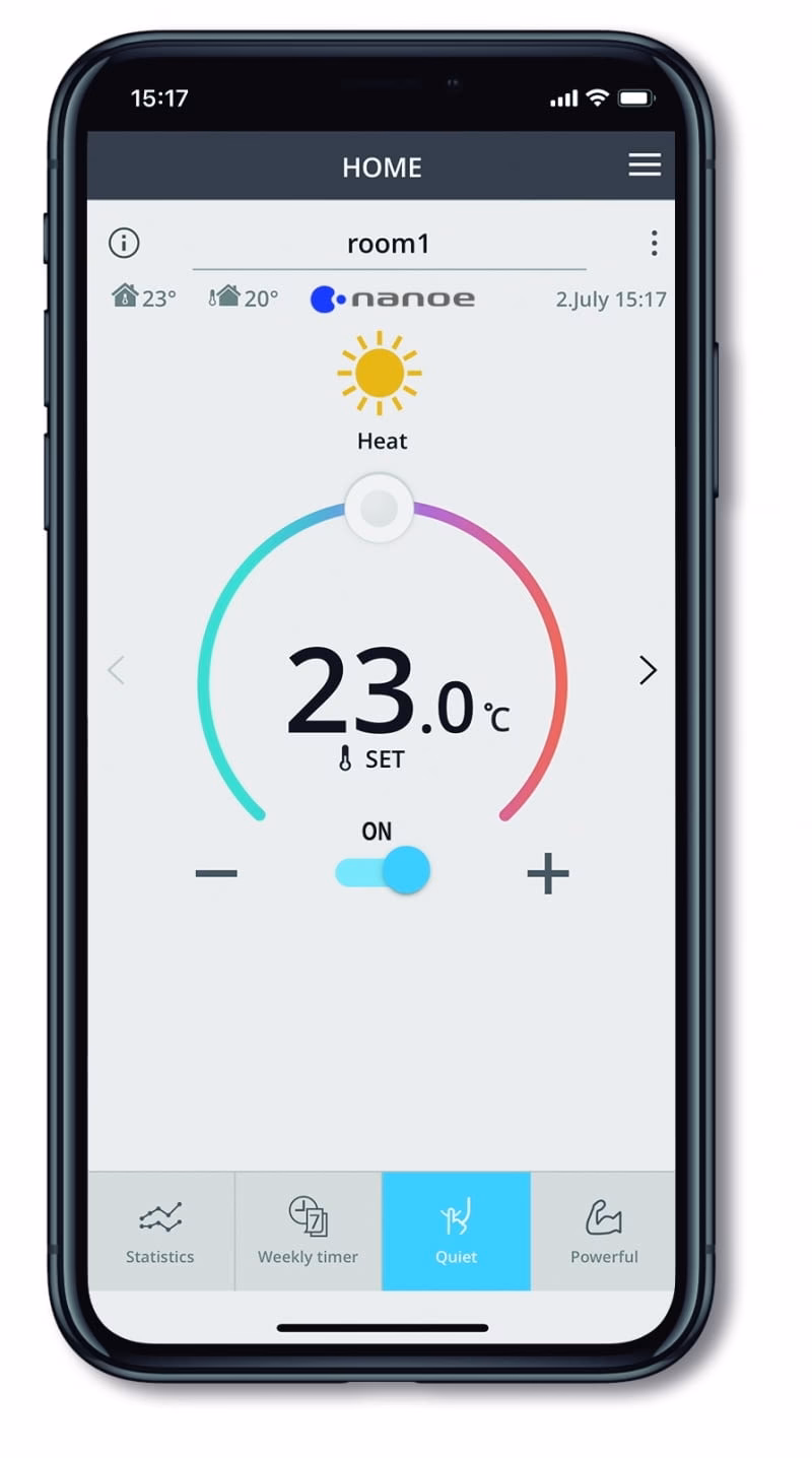 Jakich aplikacji mogę używać do sterowania klimatyzacją?