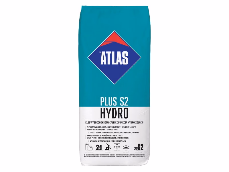 Jak długo wiąże klej Atlas Plus?