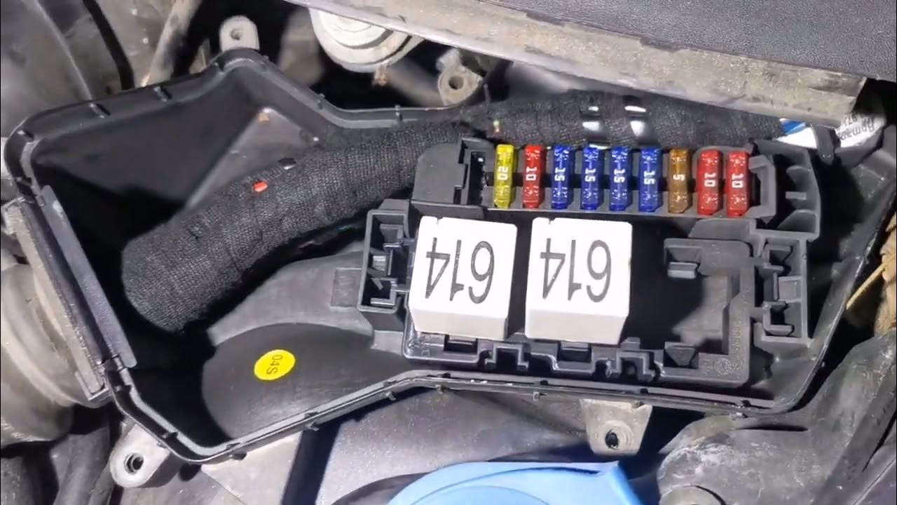 Gdzie znajduje się przekaźnik kompresora w Audi A6 C6?