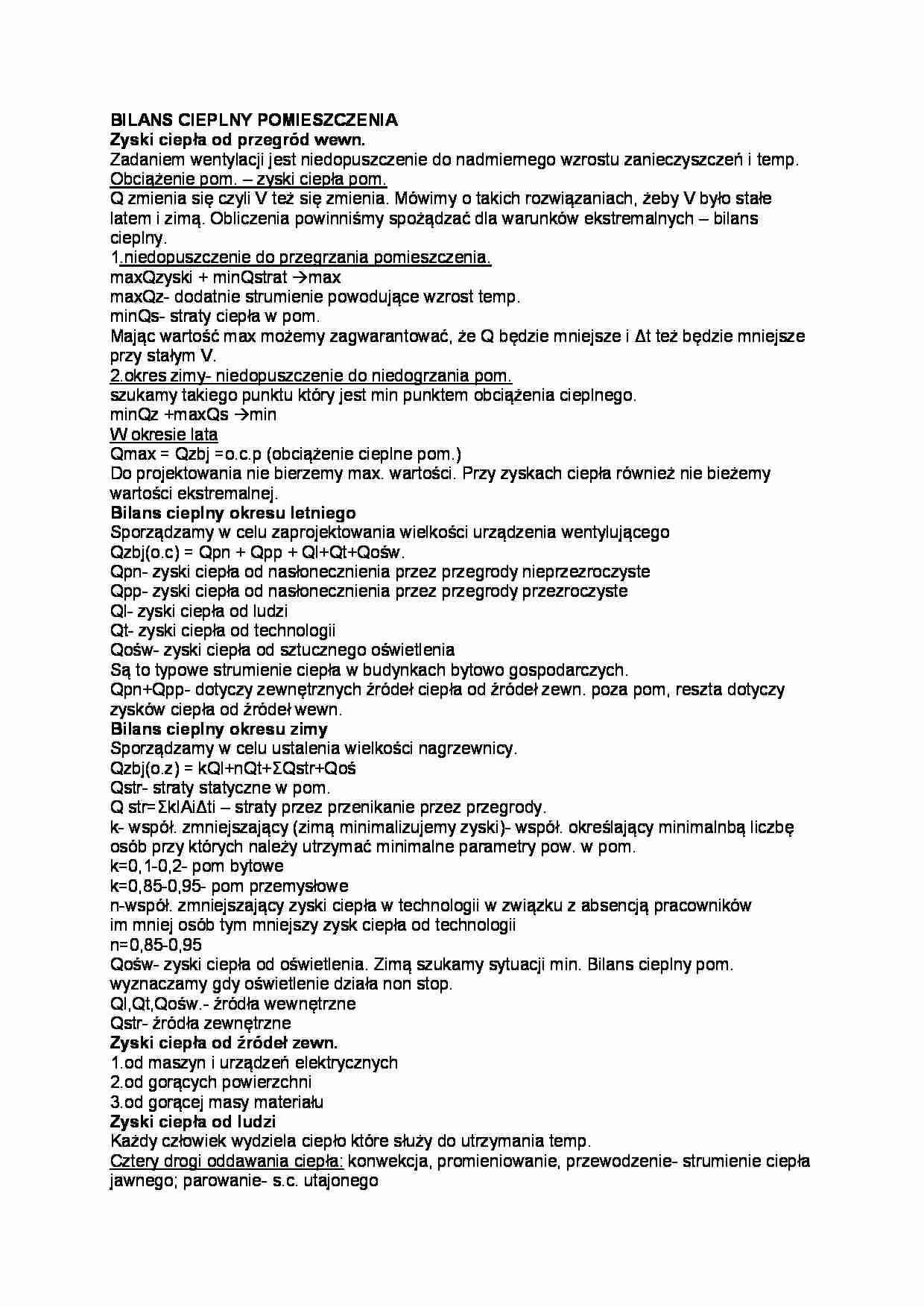 Jak obliczyć zyski ciepła od urządzeń?