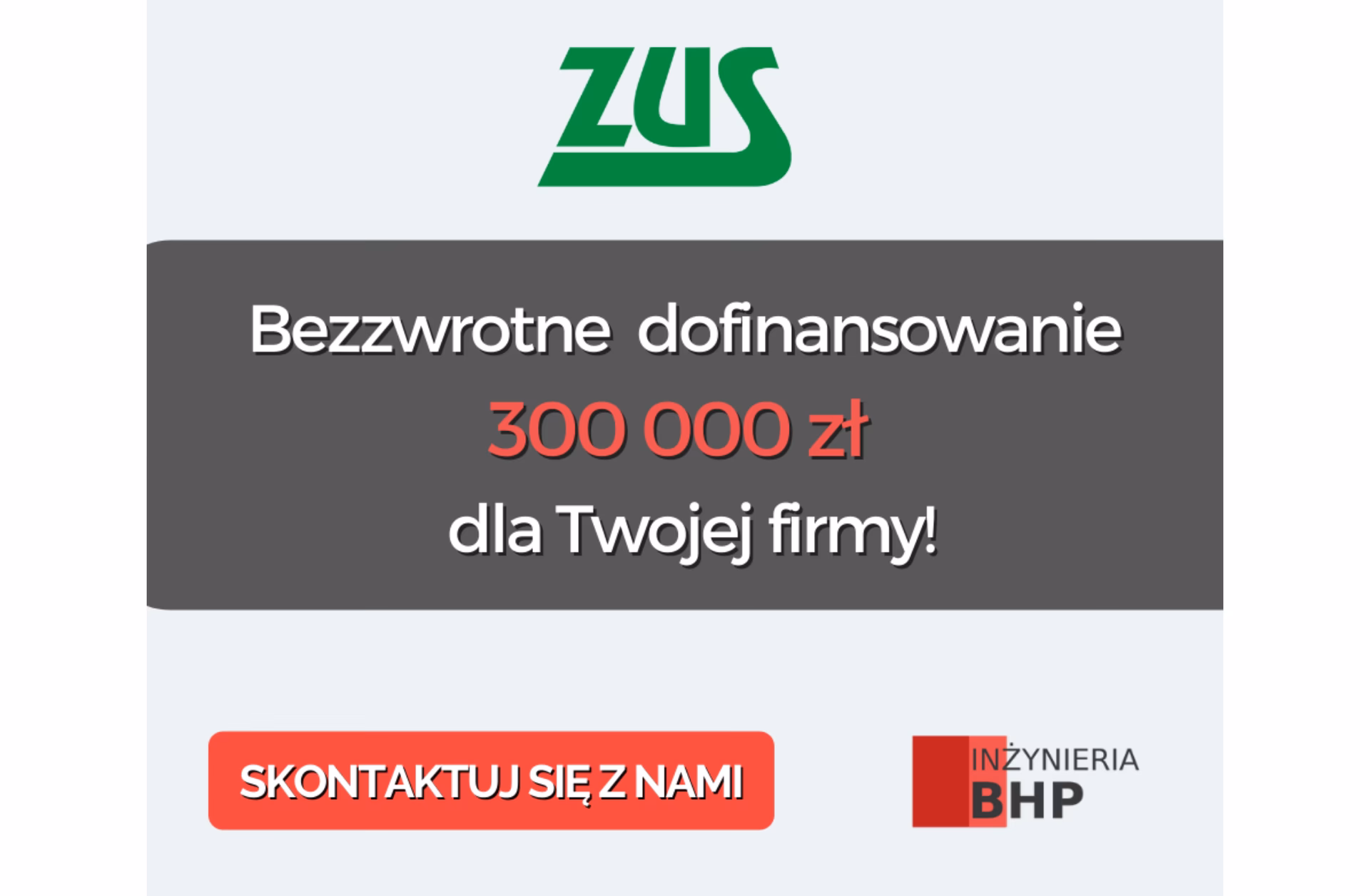 Jakie jest dofinansowanie ZUS na poprawę bezpieczeństwa?