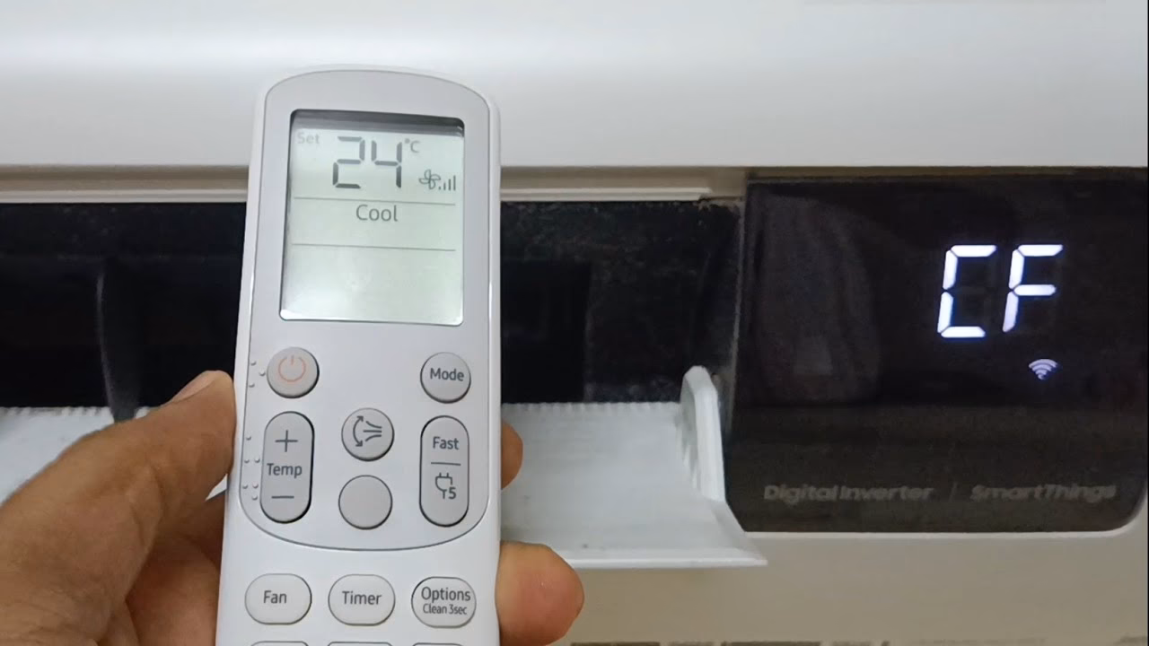 Co oznacza CF w klimatyzatorach Samsung?