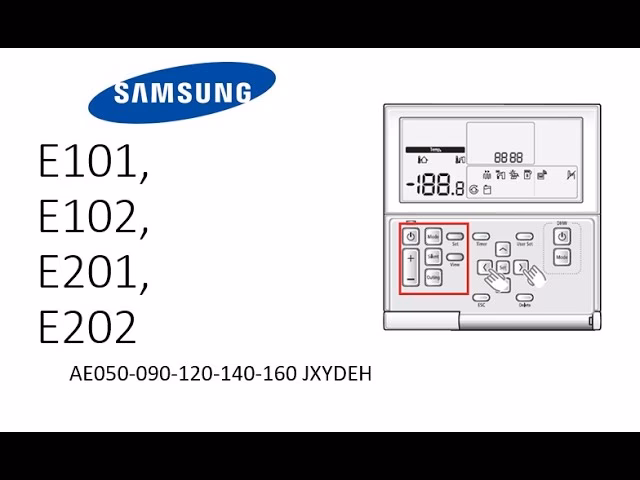 Jaki jest kod błędu e2 01 w klimatyzatorze Samsung?