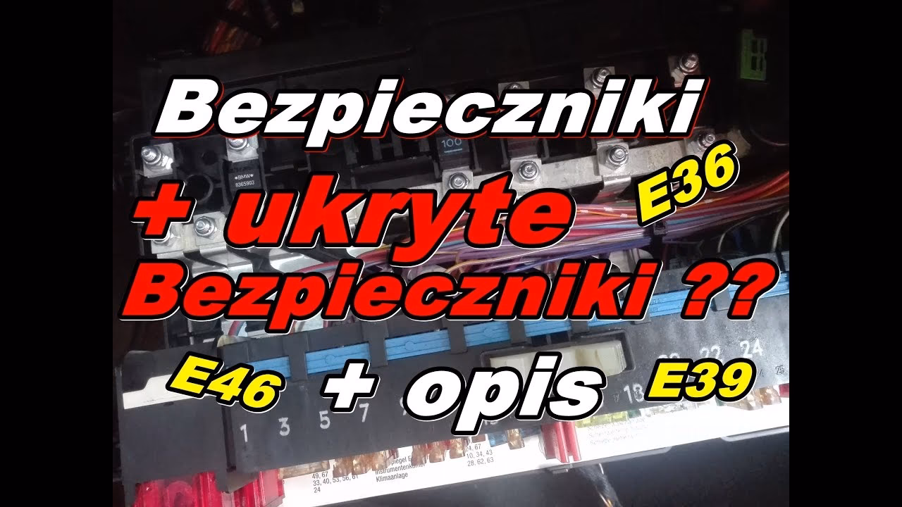 Czy BMW stosuje specjalne bezpieczniki?