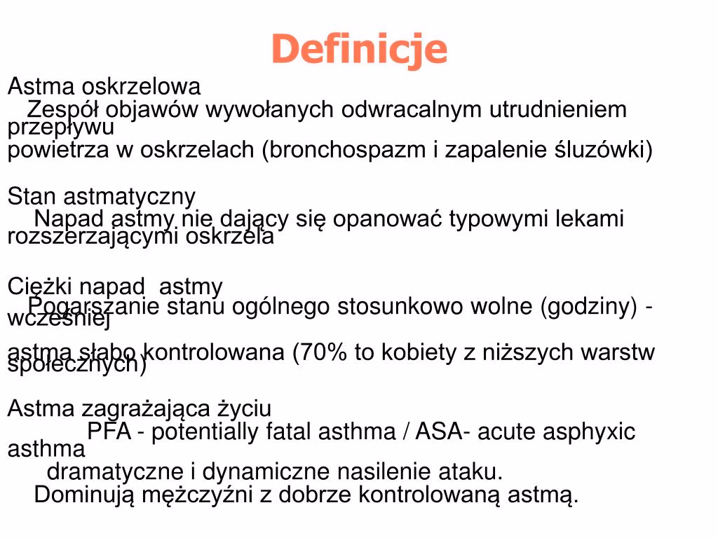 Czy astma wysiłkowa jest uleczalna?