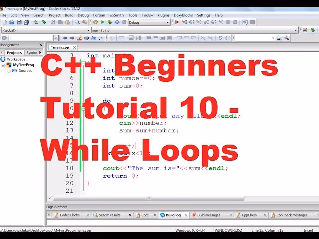 Jak używać while 1?