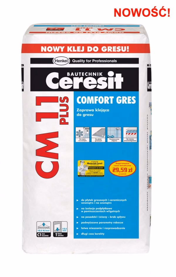 Ile schnie Ceresit cm 11?