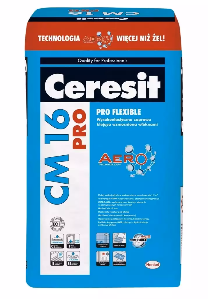 Ile schnie Ceresit cm 17?