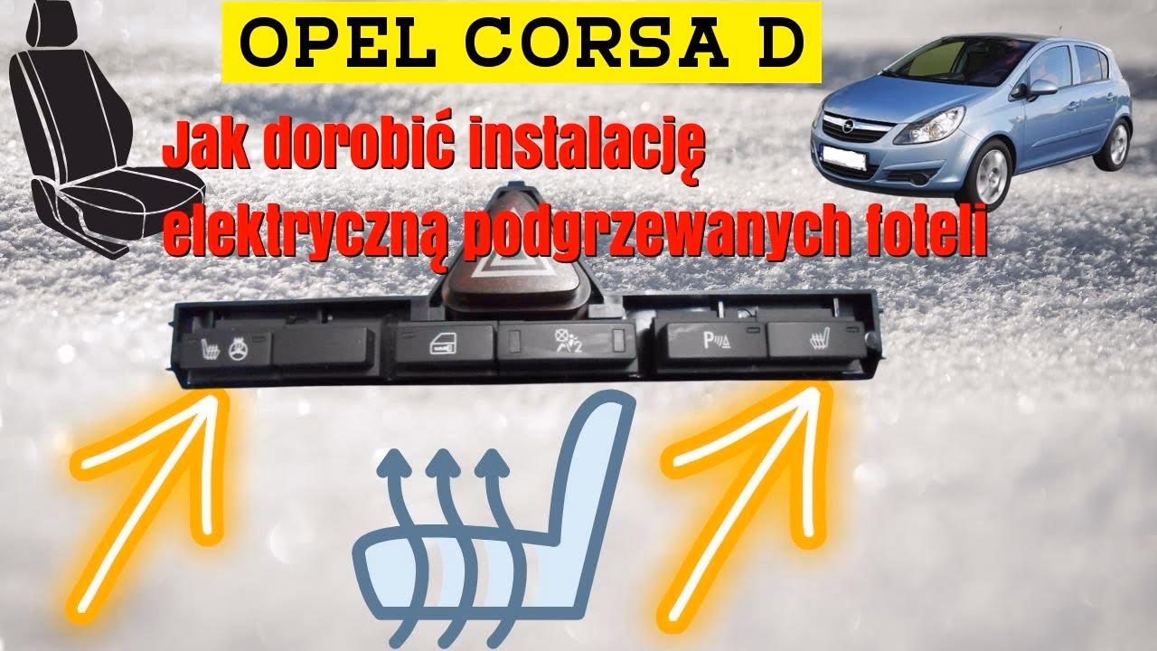Czy Corsa ma podgrzewane siedzenia?