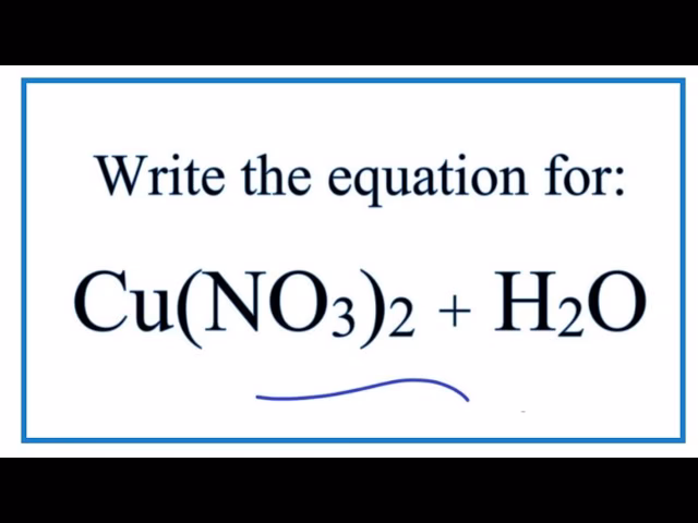 Jaka jest entalpia tworzenia Cu no3 2?