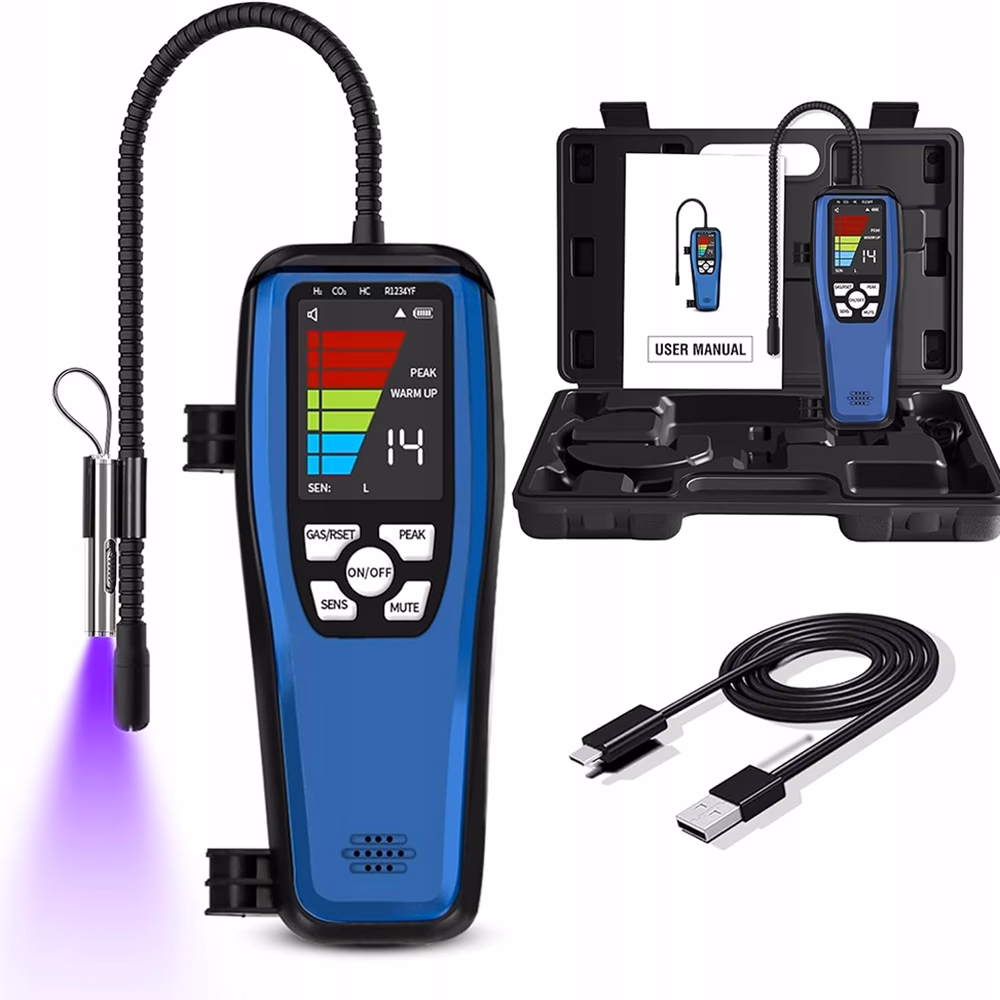 Gdzie powinien być zamontowany czujnik do gazu?