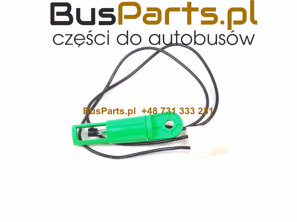 Gdzie jest umieszczony czujnik temperatury?