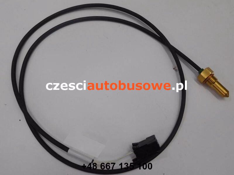 Gdzie znajduje się czujnik temperatury w w124?