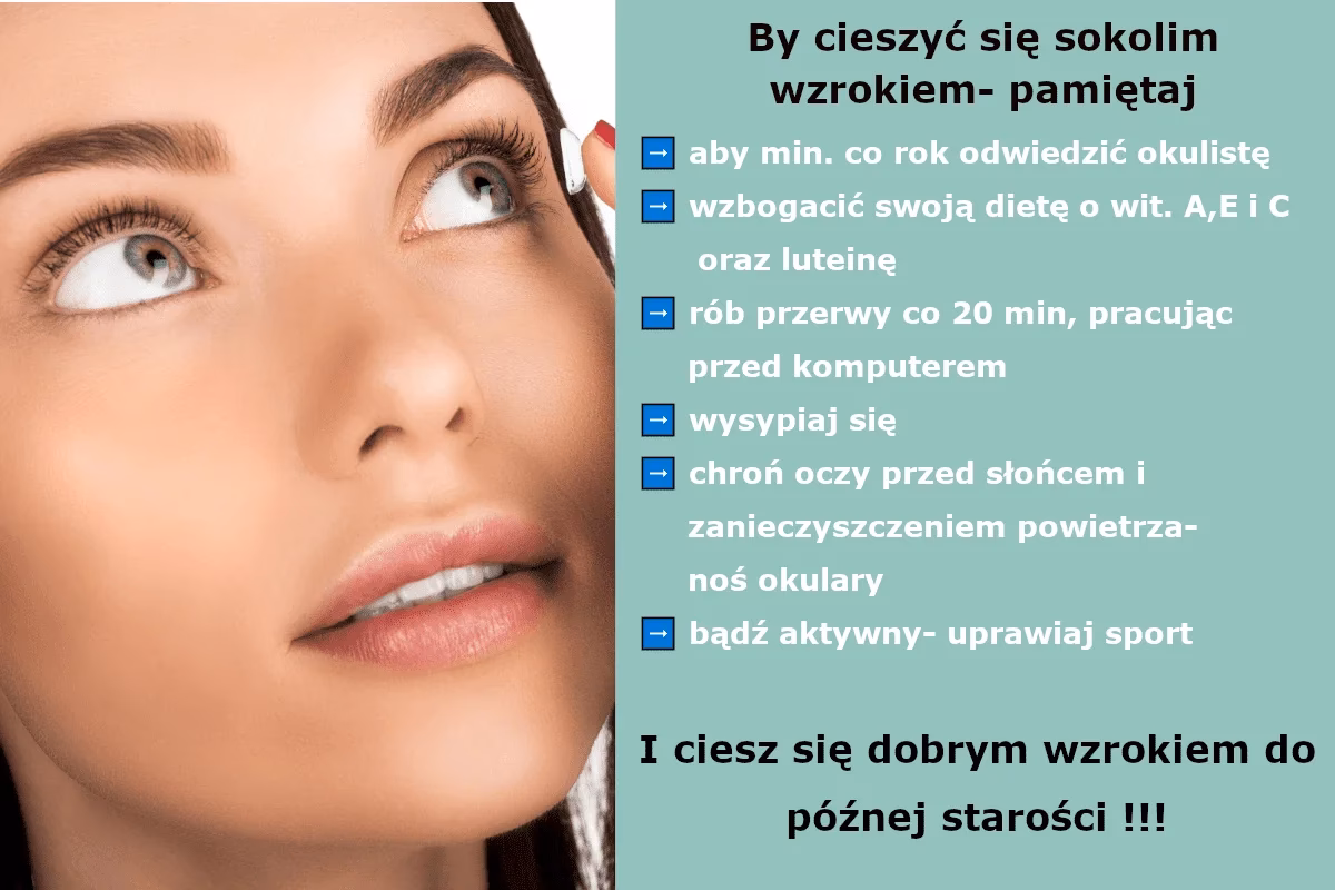 Czego objawem są suche oczy?