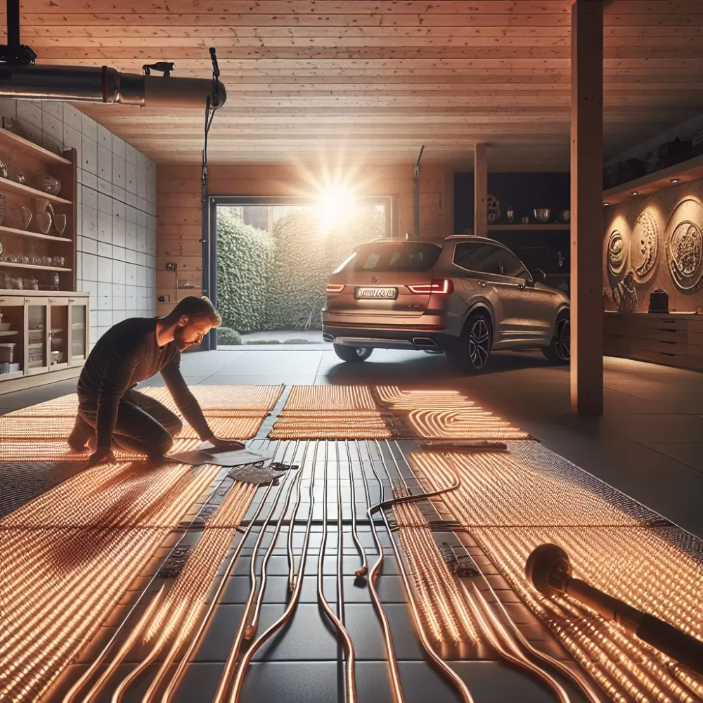 Czy można zainstalować ogrzewanie podłogowe w istniejącym garażu?