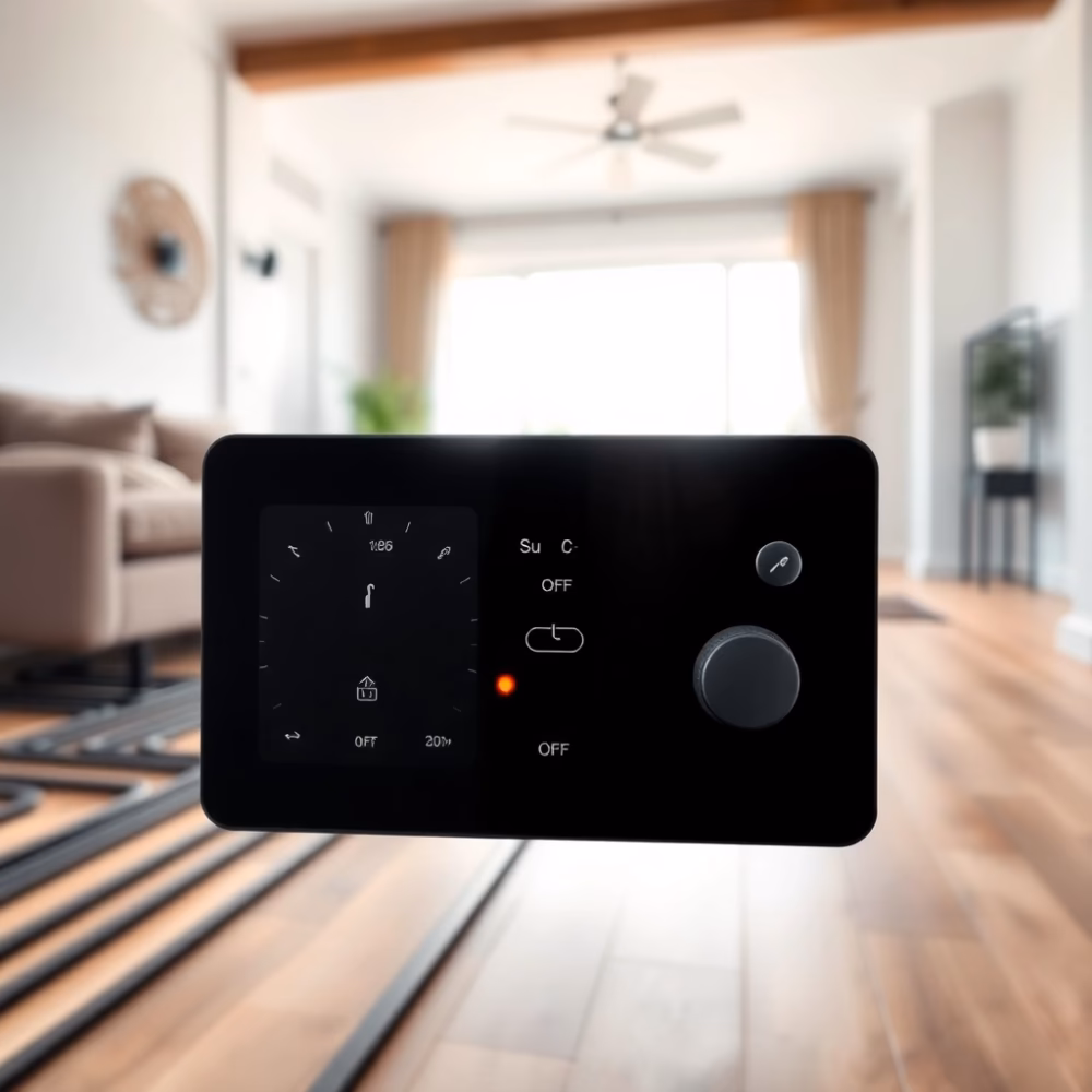 Czy należy wyłączać ogrzewanie podłogowe na noc w zimie?