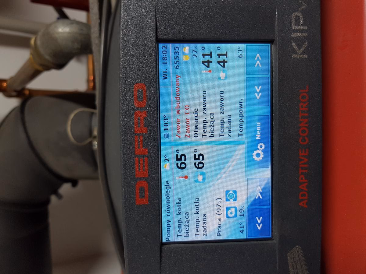 Co to jest zawór wbudowany w piecu Defro?