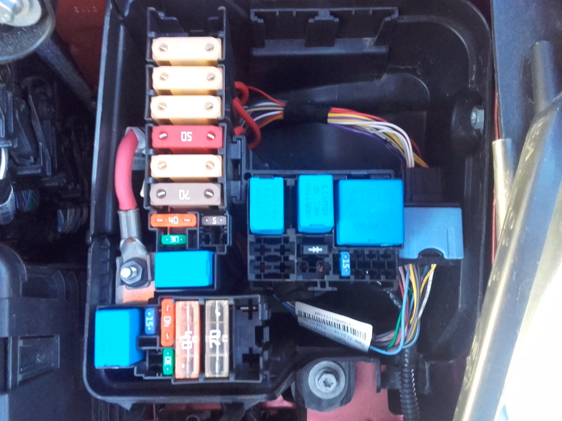 Co oznacza błąd DF007 master?