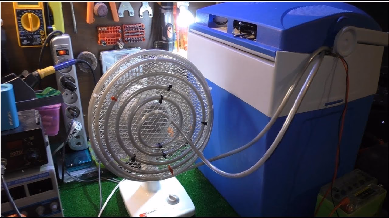 Jak zrobić domową klimatyzację z wiatraka?