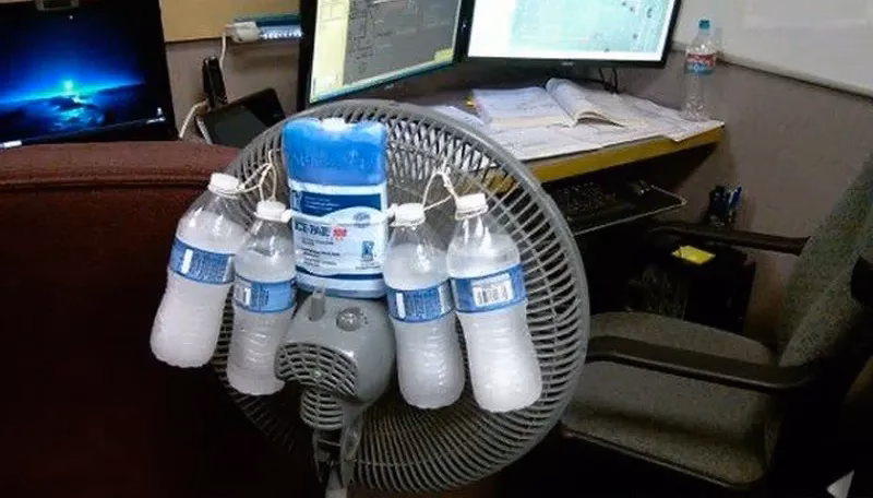 Jak zrobić domową klimatyzację z wiatraka?