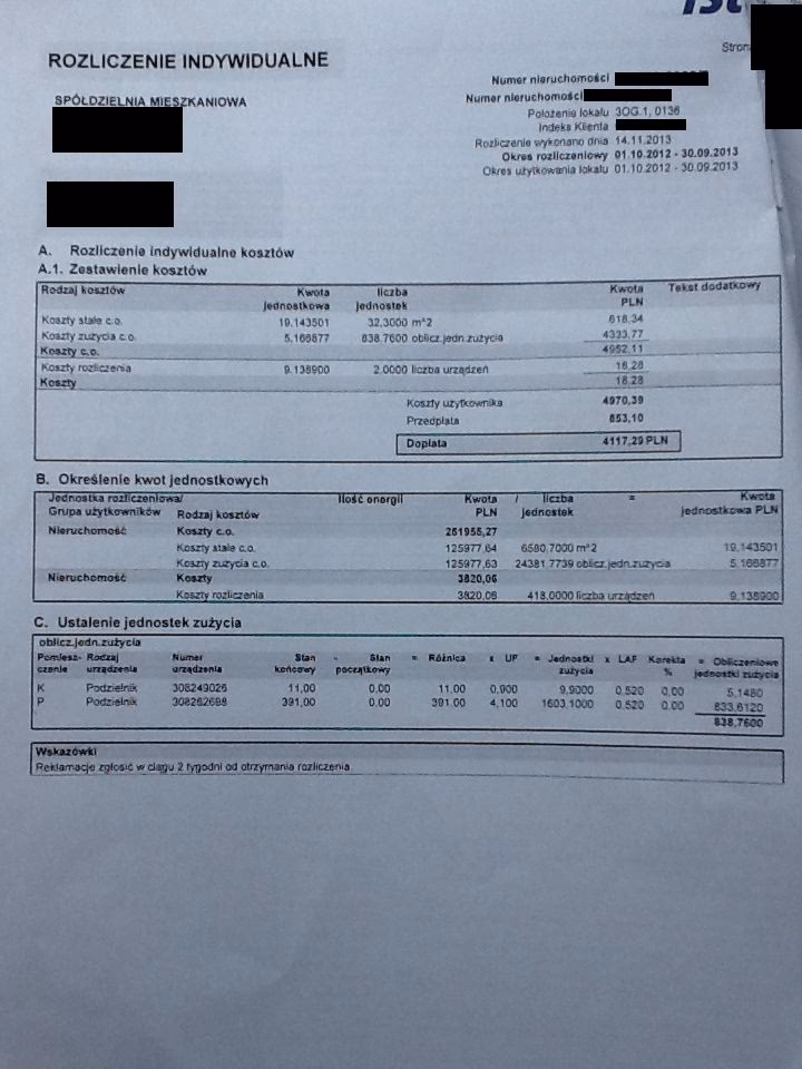 Czy najemcy przysługuje zwrot nadpłaty za ogrzewanie?