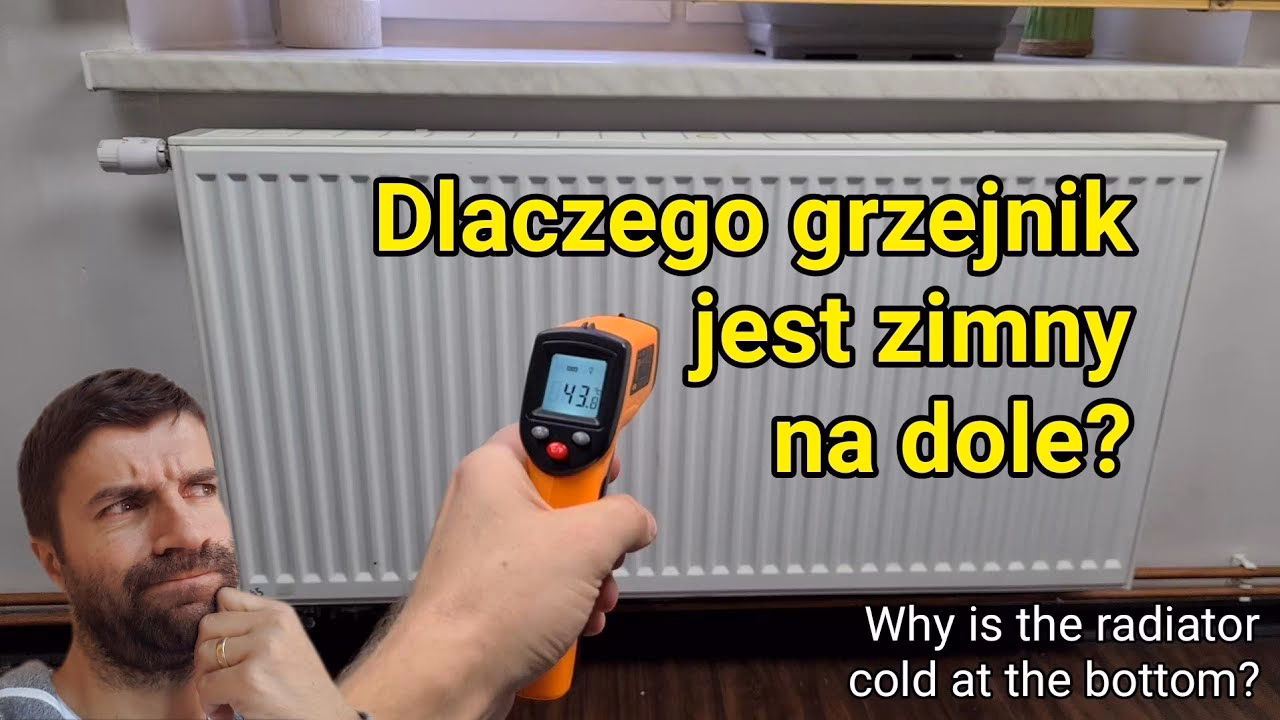 Dlaczego kaloryfery u góry są ciepłe, a na dole zimne?