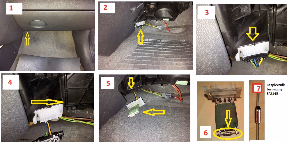 Gdzie jest bezpiecznik dmuchawy?