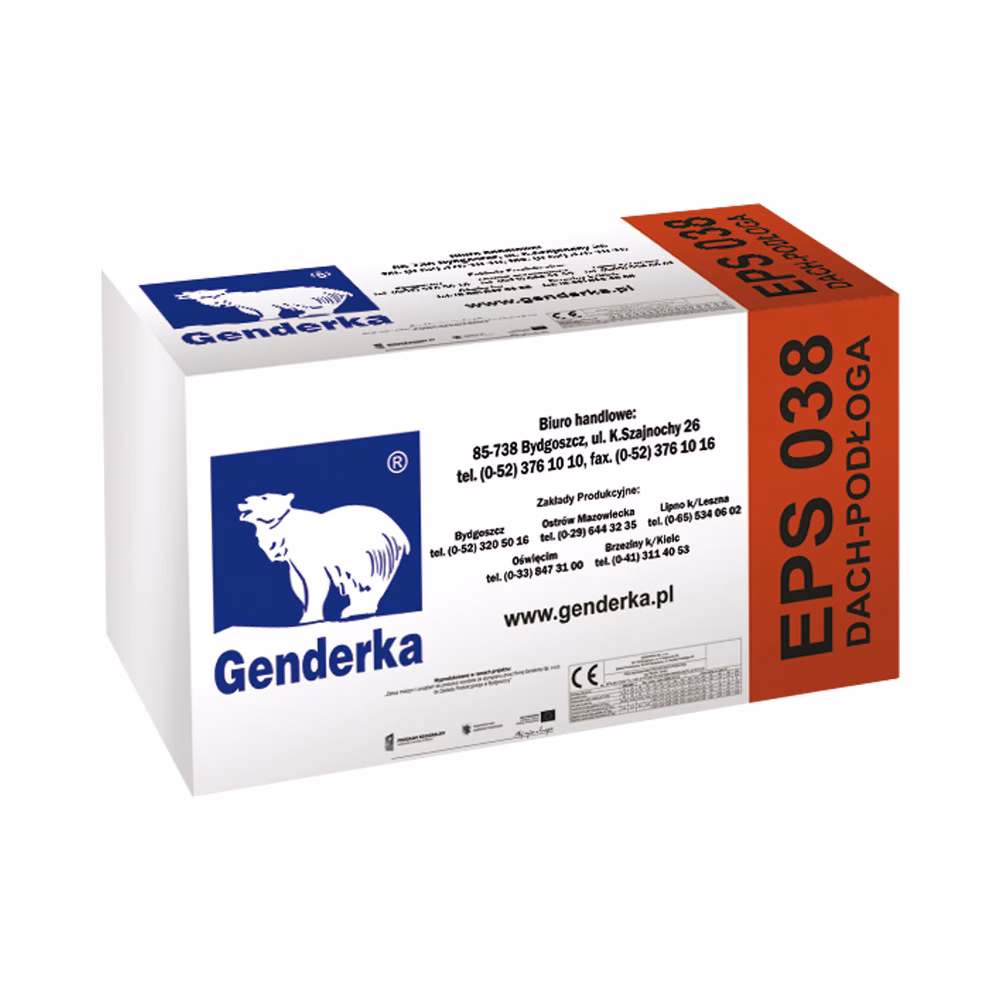 Jaka jest cena styropianu Genderka EPS 100 036 dach podłoga super cena?