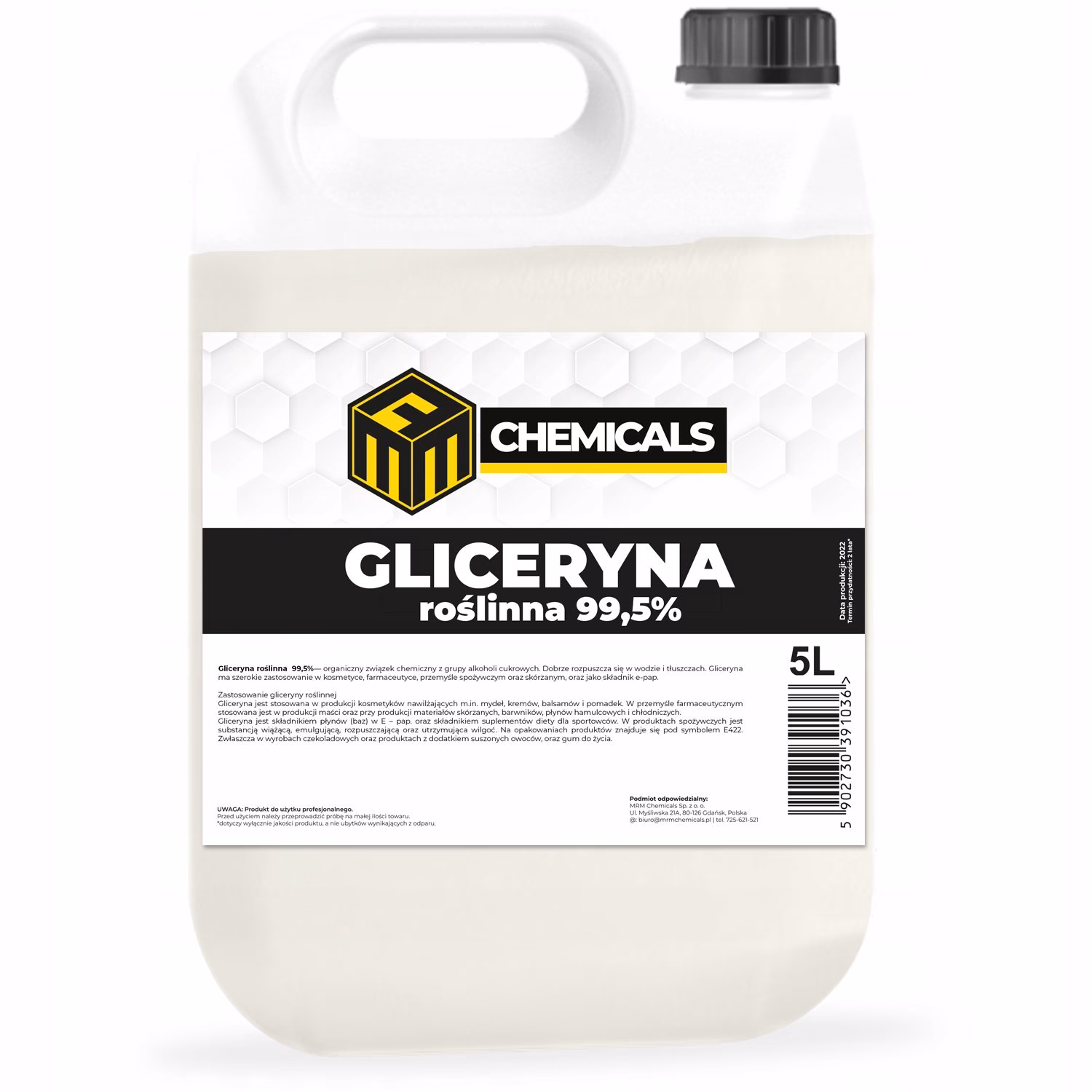 W jakiej temperaturze topi się gliceryna?