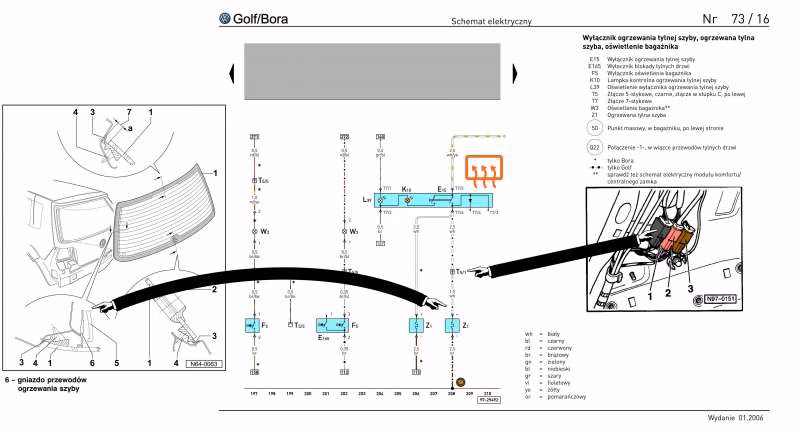 Dlaczego połowa ogrzewania tylnej szyby nie działa?