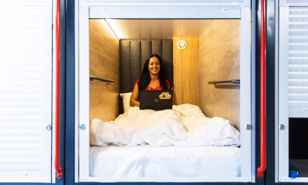 Czy hotele kapsułowe są wentylowane?