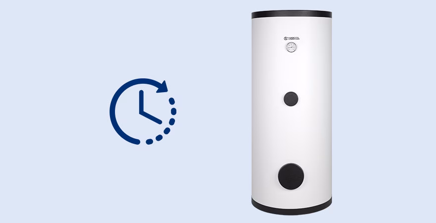 Ile czasu piec grzeje wodę?