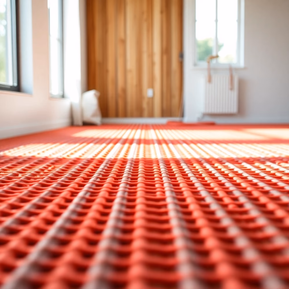 Jaki jest ciężar ogrzewania podłogowego?