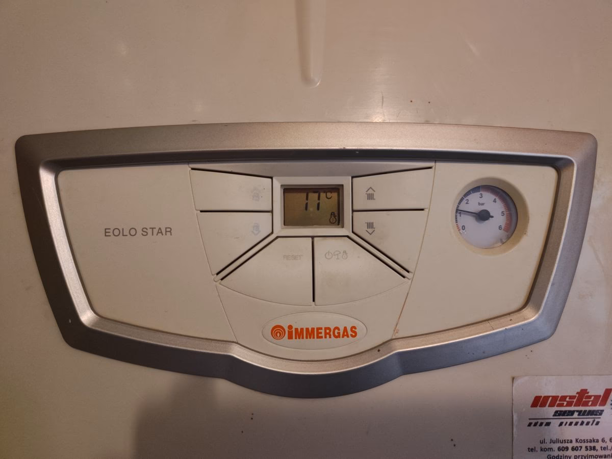 Jak ustawić temperaturę pieca Immergas?