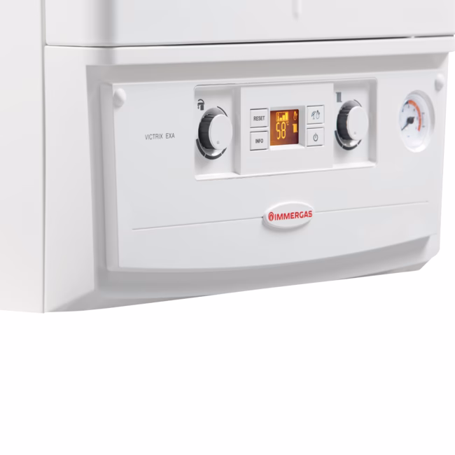 Jaka temperatura na piecu gazowym Immergas victrix tera?