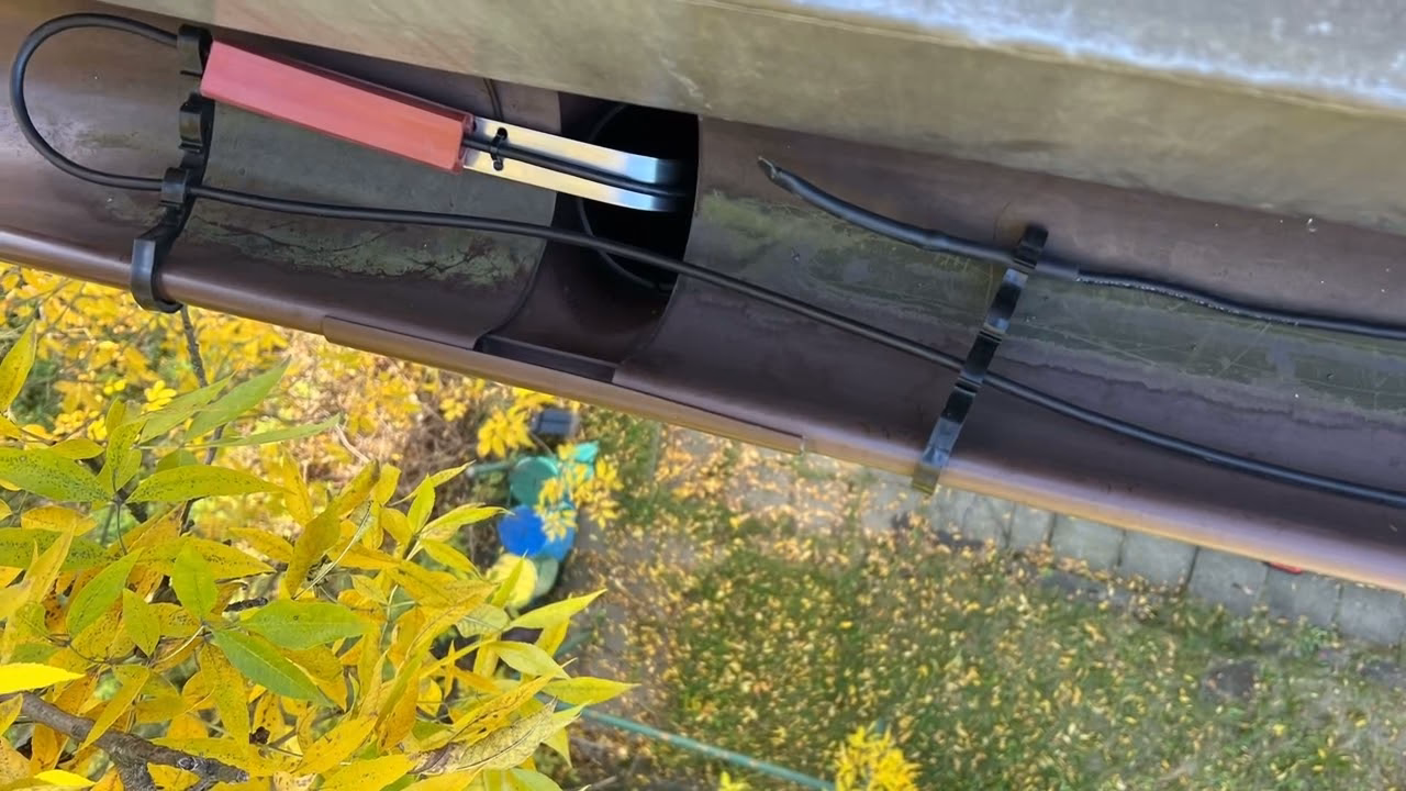 Czy taśma grzewcza w rynnach działa?