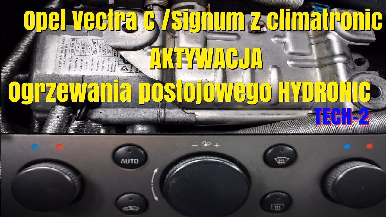 Jak wymusić wypalanie DPF w Opel Vectra C?