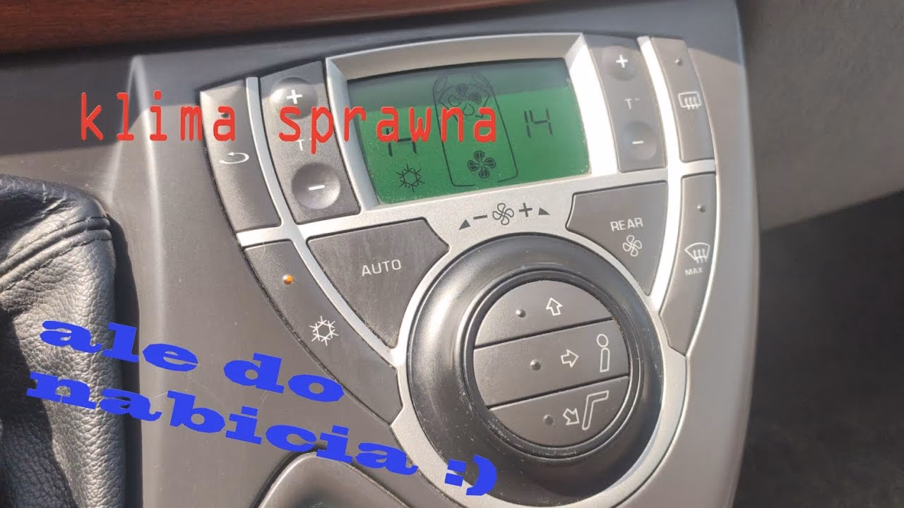 Jak sprawdzić nabicie klimatyzacji?