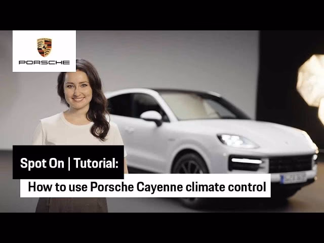 Jak włączyć podgrzewanie kierownicy Porsche?