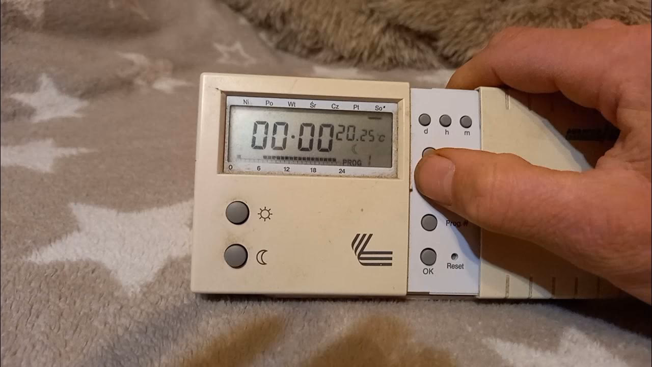 Jak ustawić czujnik temperatury Euroster?