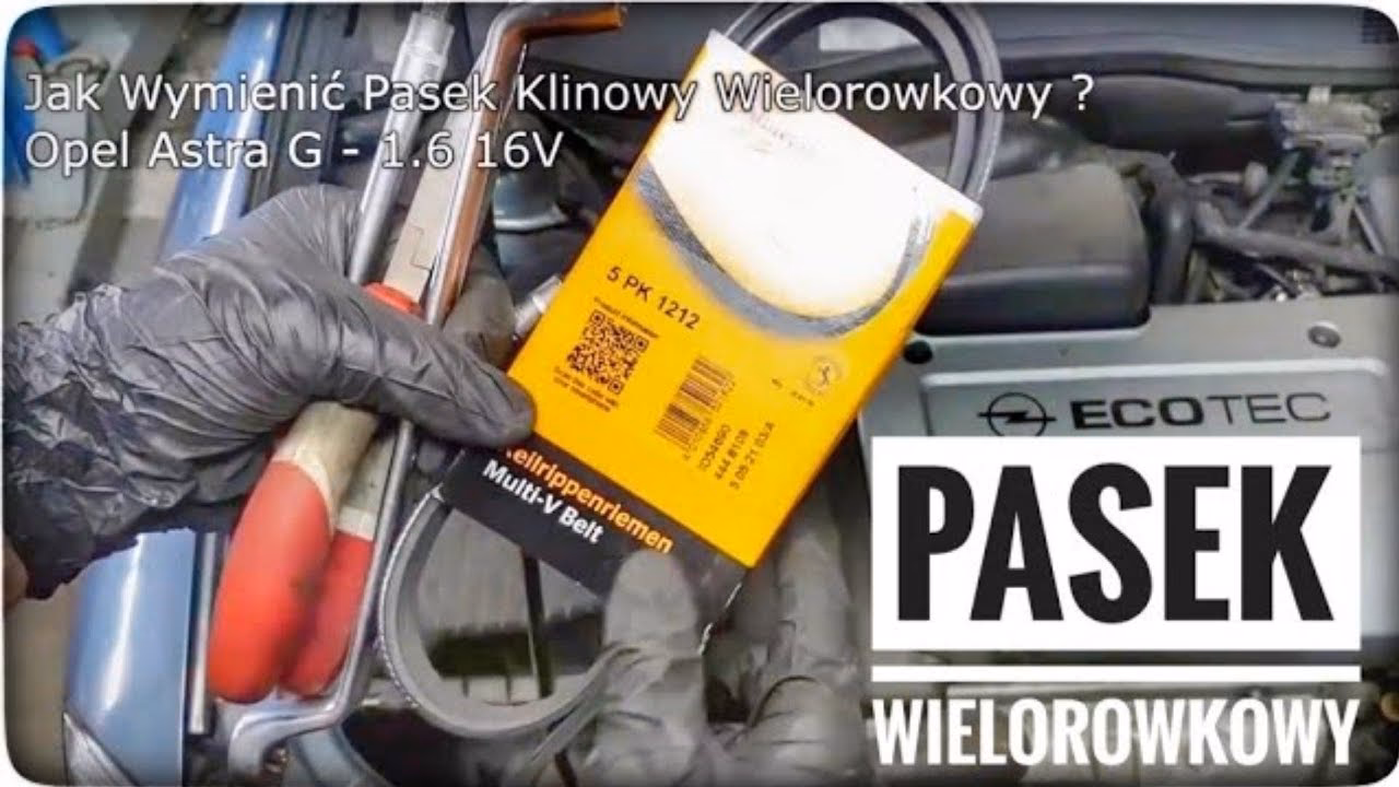 Jak ściągnąć pasek alternatora?