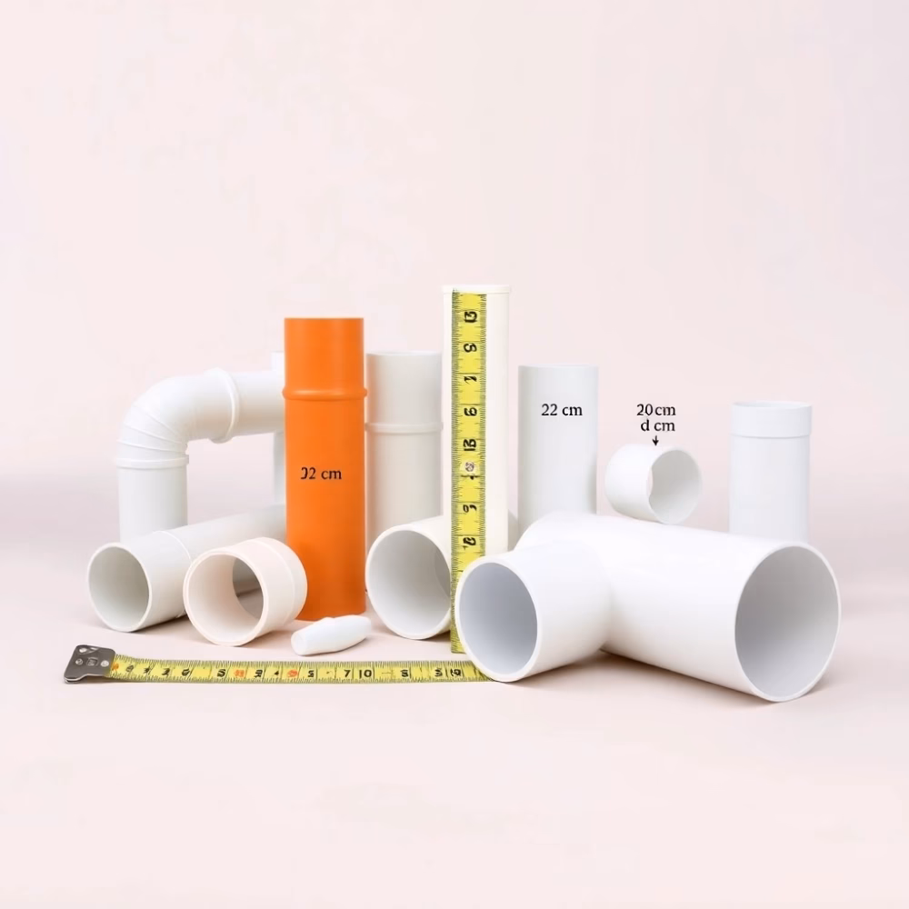 Jaki przepływ powietrza przez rurę 75?