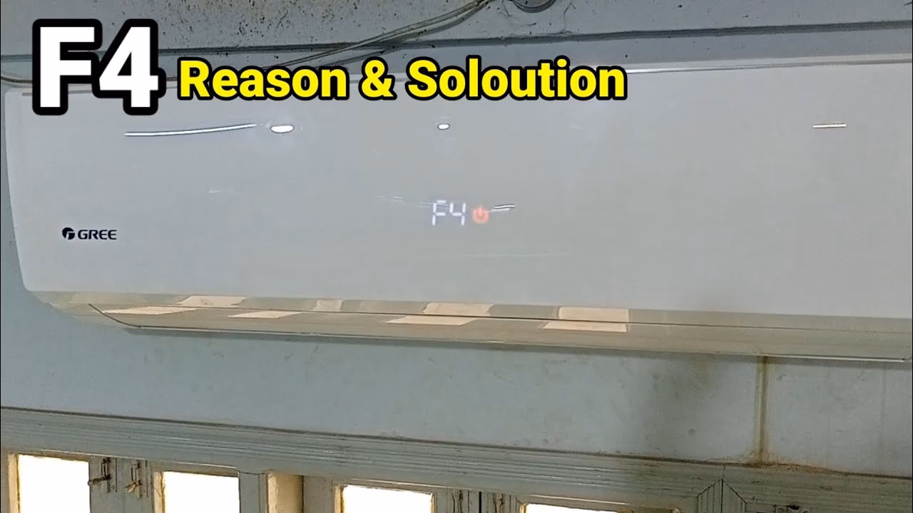 Co oznacza f4 w klimatyzatorze?