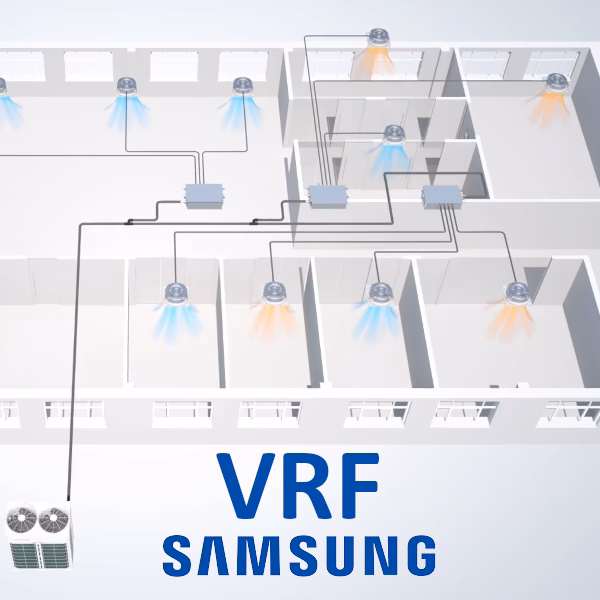 Jaka jest różnica pomiędzy systemem VRF a klimatyzatorem kanałowym?