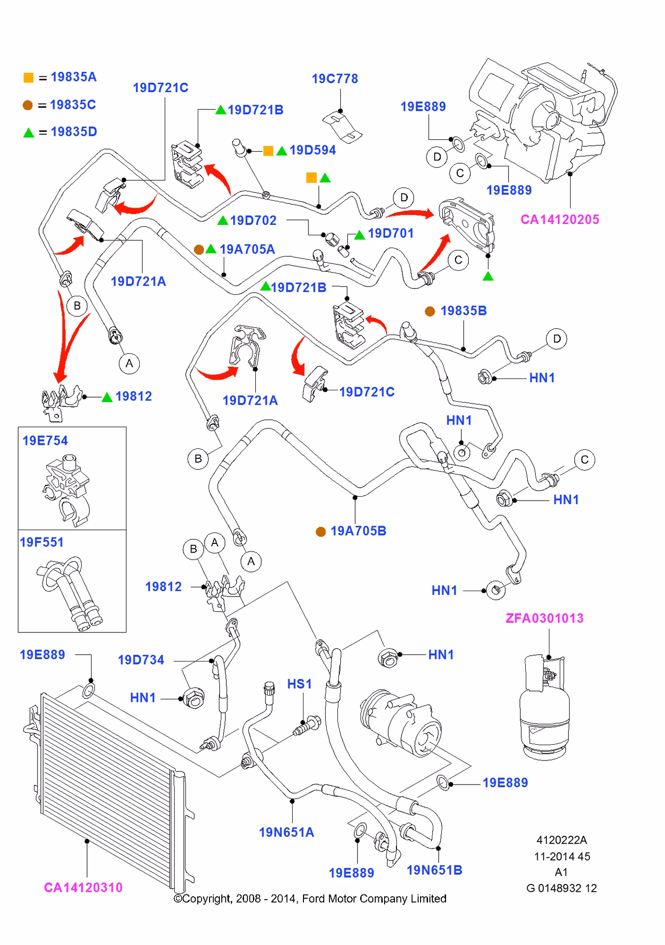 Jak włączyć klimatyzację w Fordzie Galaxy?