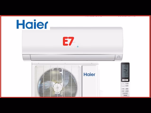 Co oznacza E7 w klimatyzacji?