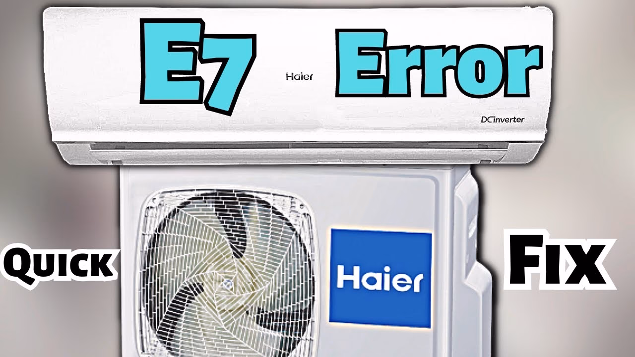 Co oznacza E7 w klimatyzacji?