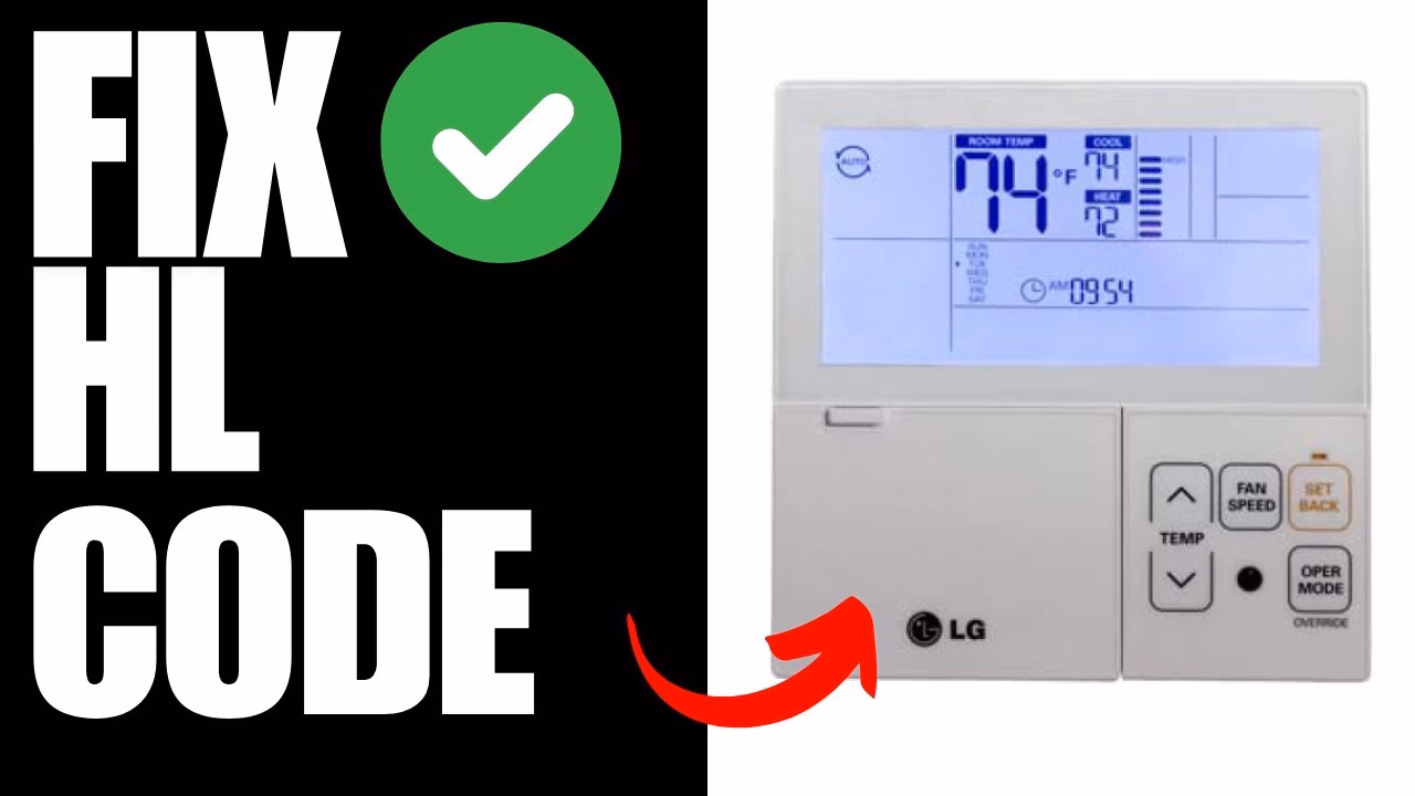 Jak naprawić kod błędu HL LG?